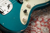Suhr Classic JM Antique LE Ocean Turquoise Mastery Trem # 90037