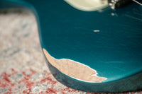 Suhr Classic JM Antique LE Ocean Turquoise Mastery Trem # 90037