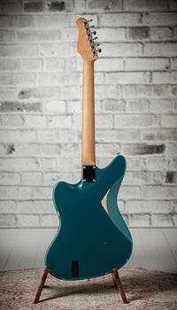 Suhr Classic JM Antique LE Ocean Turquoise Mastery Trem # 90037