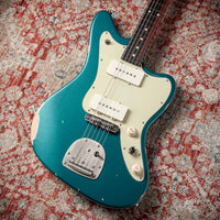 Suhr Classic JM Antique LE Ocean Turquoise Mastery Trem # 90037