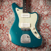 Suhr Classic JM Antique LE Ocean Turquoise Mastery Trem # 90037
