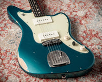 Suhr Classic JM Antique LE Ocean Turquoise Mastery Trem # 90037
