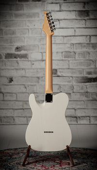 Suhr Classic T Antique Trans White Swamp Ash Maple SSCII SN#80349