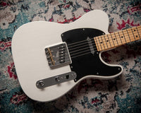 Suhr Classic T Antique Trans White Swamp Ash Maple SSCII SN#80349