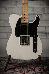 Suhr Classic T Antique Trans White Swamp Ash Maple SSCII SN#80349