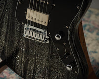 Suhr Custom Classic JM Silver Sparkle Drip SN# JS6A6J Used