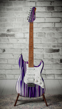Suhr Custom Classic S HSS Purple Drip #80314