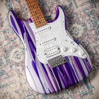 Suhr Custom Classic S HSS Purple Drip #80314
