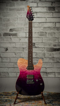 Suhr Custom Modern T Quilt Top Purple Gradient SN# 74589