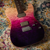 Suhr Custom Modern T Quilt Top Purple Gradient SN# 74589