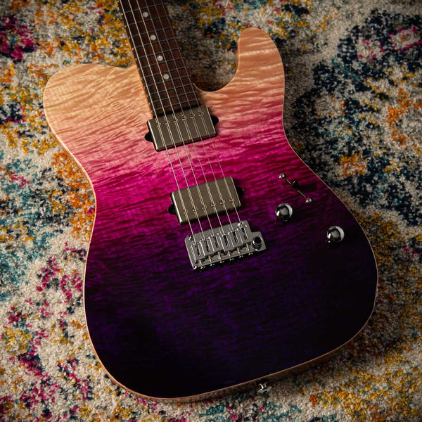 Suhr Custom Modern T Quilt Top Purple Gradient SN# 74589