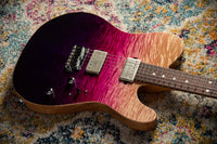 Suhr Custom Modern T Quilt Top Purple Gradient SN# 74589