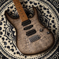 Suhr Modern Plus, Trans Charcoal Burst, Roasted Maple Neck , HSH #72204