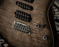 Suhr Modern Plus, Trans Charcoal Burst, Roasted Maple Neck , HSH #72204