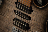 Suhr Modern Plus, Trans Charcoal Burst, Roasted Maple Neck , HSH #72204