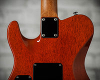 Suhr Oso, Short Scale, Alder, Figured Maple, Orange, Roasted Maple, Indian Rosewood, Suhr 2-Post #90034 Used