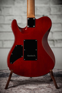 Suhr Oso, Short Scale, Alder, Figured Maple, Tea Burst, Roasted Maple, Indian Rosewood, Suhr 2-Post #90033