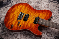 Suhr Oso, Short Scale, Alder, Figured Maple, Tea Burst, Roasted Maple, Indian Rosewood, Suhr 2-Post #90033