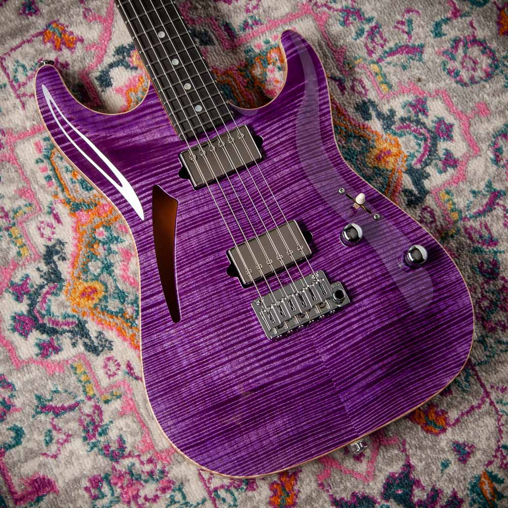 Suhr Standard Arch Top Translucent Purple #80365