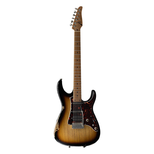 Tom Anderson Guardian Angel Player, Tobacco Burst In-Distress