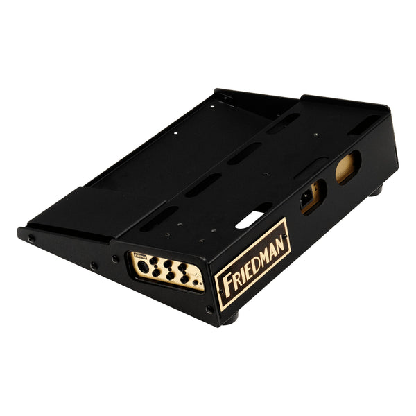 Friedman Tour Pro Platinum Pedalboard, Black, 13 x 17