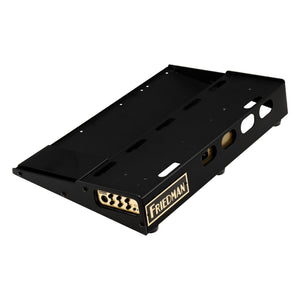 Friedman Tour Pro Platinum Pedalboard, Black, 15 x 24