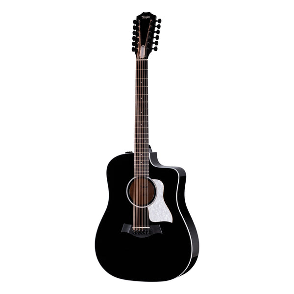 Taylor Somos 250ce Plus BLK Doce Doble, Black