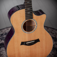 Taylor 614ce Custom Select Trans Purple #1210155084