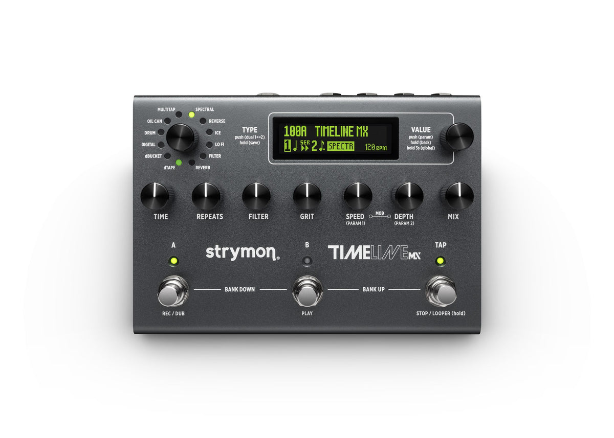 Strymon TimeLine MX Next generation Delay Workstation