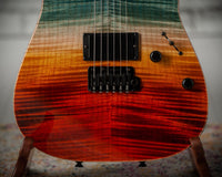 Tom Anderson Drop Top Fire Sunset Double Wipeout with Binding &amp; Hard Case # 04-04-26N