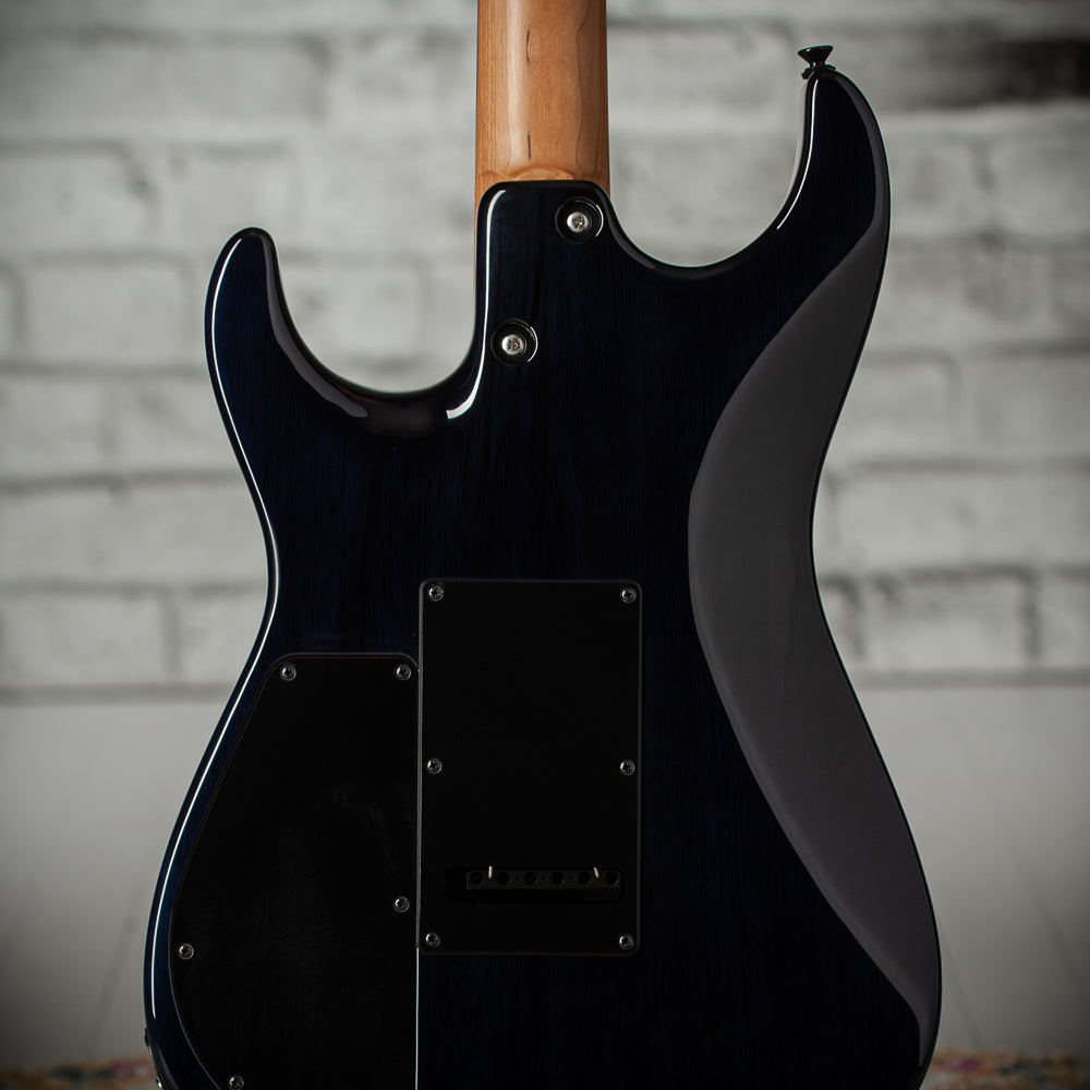 Tom Anderson Guitarworks Li'l Angel Satin Natural Purple Burst #05