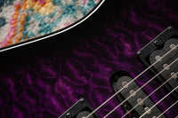 Tom Anderson Drop Top Shorty Translucent Purple to Black Burst # 03-11-25A