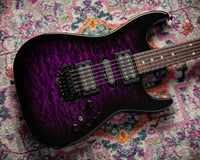 Tom Anderson Drop Top Shorty Translucent Purple to Black Burst # 03-11-25A