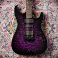 Tom Anderson Drop Top Shorty Translucent Purple to Black Burst # 03-11-25A