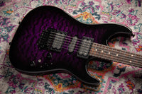 Tom Anderson Drop Top Shorty Translucent Purple to Black Burst # 03-11-25A