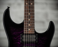 Tom Anderson Drop Top Shorty Translucent Purple to Black Burst # 03-11-25A