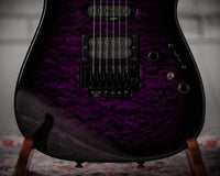 Tom Anderson Drop Top Shorty Translucent Purple to Black Burst # 03-11-25A