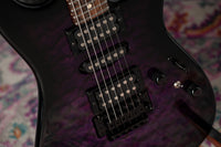 Tom Anderson Drop Top Shorty Translucent Purple to Black Burst # 03-11-25A