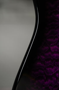 Tom Anderson Drop Top Shorty Translucent Purple to Black Burst # 03-11-25A