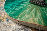 Tom Anderson Drop Top Teal WakeSurf with Binding #07-08-25p