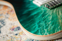Tom Anderson Drop Top Teal WakeSurf with Binding #07-08-25p
