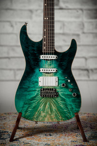 Tom Anderson Drop Top Teal WakeSurf with Binding #07-08-25p