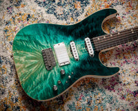 Tom Anderson Drop Top Teal WakeSurf with Binding #07-08-25p