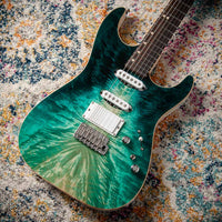 Tom Anderson Drop Top Teal WakeSurf with Binding #07-08-25p