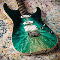 Tom Anderson Drop Top Teal WakeSurf with Binding #07-08-25p
