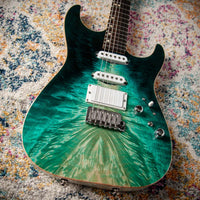 Tom Anderson Drop Top Teal WakeSurf with Binding #07-08-25p