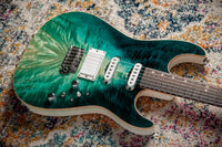 Tom Anderson Drop Top Teal WakeSurf with Binding #07-08-25p