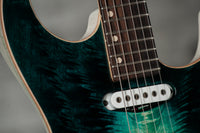 Tom Anderson Drop Top Teal WakeSurf with Binding #07-08-25p