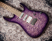 Tom Anderson Guitarworks  Li'l Angel Satin Natural Purple Burst #05-24-26P