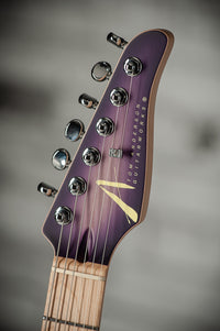 Tom Anderson Guitarworks  Li'l Angel Satin Natural Purple Burst #05-24-26P